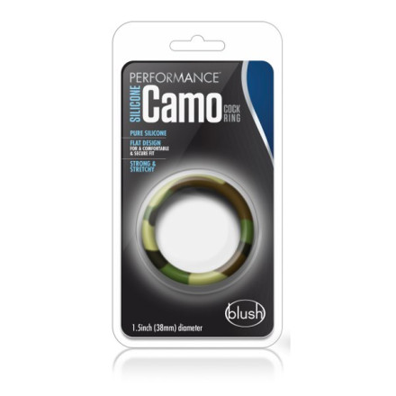 Эрекционное кольцо камуфляжной расцветки Silicone Camo Cock Ring 
