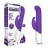Фиолетовый вибромассажер для G-точки Come hither G-Spot Rabbit - 24,5 см. 