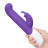 Фиолетовый вибромассажер для G-точки Come hither G-Spot Rabbit - 24,5 см. 
