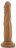Кофейный фаллоимитатор без мошонки Dr. Skin Realistic Cock Basic 7.5 - 19 см. 