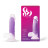 Фиолетовый фаллоимитатор So Divine Real Skin - 17 см. 