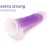 Фиолетовый фаллоимитатор So Divine Real Skin - 17 см. 