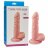 Телесный фаллоимитатор 7&quot; Dong with Balls - 16 см. 