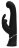 Черный вибратор-кролик G-Spot Stroking Vibrator - 24,2 см. 