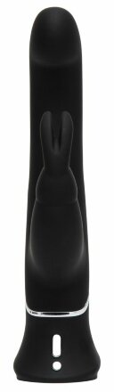 Черный вибратор-кролик G-Spot Stroking Vibrator - 24,2 см. 