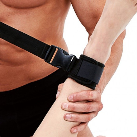Черные фиксаторы для глубокого проникновения G-Spot Pal 