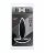 Чёрная мини-пробка для анальной стимуляции BOOTYFUL ANAL PLUG XTRA SMALL BLACK - 9 см. 