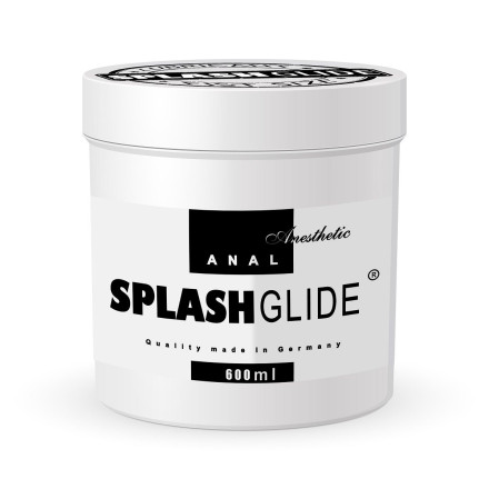 Анальный гель-лубрикант на водной основе SPLASHGLIDE ANAL ANESTHETIC FIST SIZE - 600 мл. 