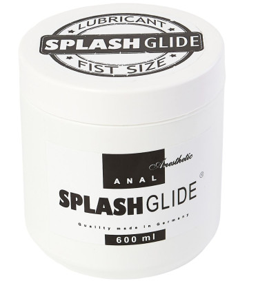 Анальный гель-лубрикант на водной основе SPLASHGLIDE ANAL ANESTHETIC FIST SIZE - 600 мл. 