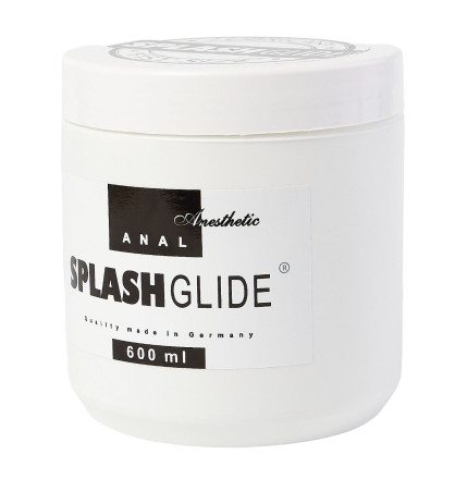 Анальный гель-лубрикант на водной основе SPLASHGLIDE ANAL ANESTHETIC FIST SIZE - 600 мл. 
