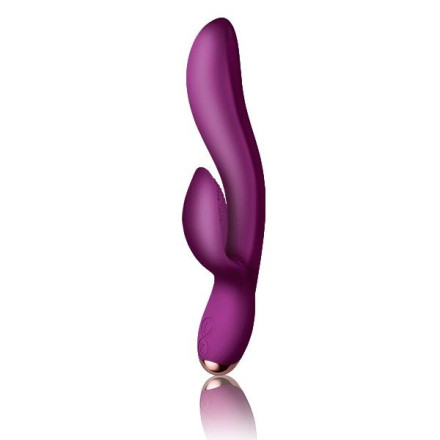 Фиолетовый вибратор-кролик Regala Rabbit - 22,5 см. 
