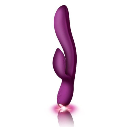 Фиолетовый вибратор-кролик Regala Rabbit - 22,5 см. 