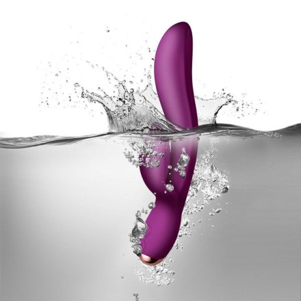 Фиолетовый вибратор-кролик Regala Rabbit - 22,5 см. 