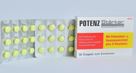 БАД для мужчин Potenzstarker - 30 драже (437 мг.) 
