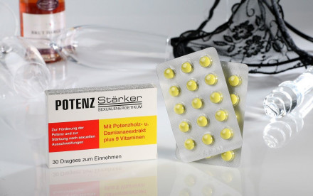 БАД для мужчин Potenzstarker - 30 драже (437 мг.) 