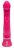 Розовый вибратор-кролик Realistic Dual Density Rechargeable Rabbit Vibrator - 25,5 см. 