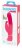Розовый вибратор-кролик Realistic Dual Density Rechargeable Rabbit Vibrator - 25,5 см. 