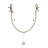 Зажимы на соски Crystal Nipple Clamps 