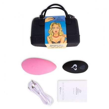 Розовый вибромассажер в трусики с пультом ДУ Panty Vibe Remote Controlled Vibrator 