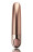 Золотистый мини-вибратор Ellipse - 10,5 см. 
