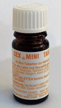 Возбуждающие таблетки для женщин Sex-Mini-Tabletten feminin - 30 таблеток (100 мг.) 