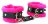 Розовые наручники с мехом BDSM Light 