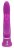 Лиловый вибратор Curve Thrusting Rechargeable Rabbit Vibrator - 24,1 см. 