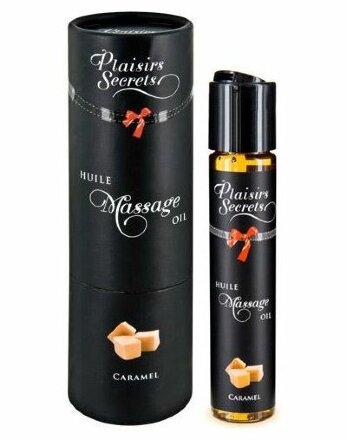 Массажное масло с ароматом карамели Huile de Massage Gourmande Caramel - 59 мл. 