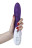 Фиолетовый вибратор Mystim Sassy Simon - 27 см. 