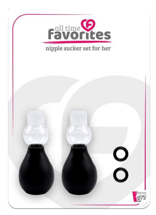 Вакуумные помпы на соски для женщин NIPPLE SUCKER SET 