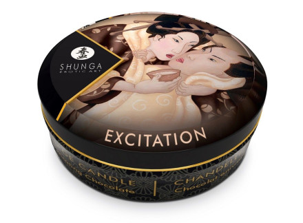 Массажная свеча Intoxicatin Chocolate с ароматом шоколада - 30 мл. 