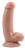 Телесный фаллоимитатор DUAL DENSITY DILDO на присоске - 17 см. 