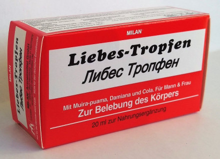 Возбуждающие капли для двоих Love Drops Liebes Tropfen - 20 мл. 