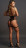 Боди с открытым лифом и гартерами Open-cup Strappy Teddy 