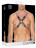 Черная мужская портупея Chain And Chain Harness 