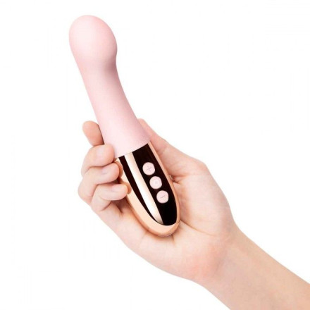 Розовый стимулятор для точки G Le Wand GEE - 16,6 см. 