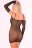 Эротическое платье с длинным рукавом Bad Intentions Fishnet Mini Dress 