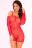 Эротическое платье с длинным рукавом Bad Intentions Fishnet Mini Dress 