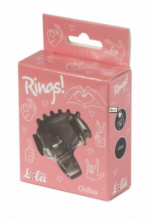 Черная насадка на палец Rings Chillax 