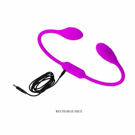 Гибкий вибростимулятор для пар Dream Lovers Whip 