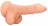 Телесный фаллоимитатор Realistic Dildo With Balls  - 17 см. 