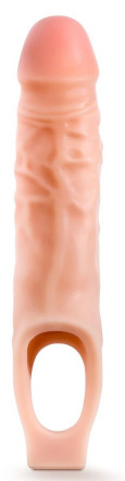 Телесная насадка на пенис 9 Inch Cock Sheath Extender - 22,2 см. 
