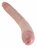 Телесный двусторонний фаллоимитатор 16&quot; Thick Double Dildo - 40,6 см. 