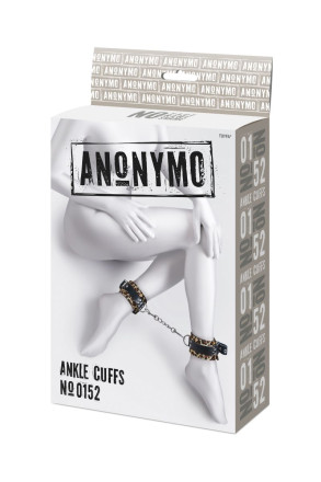 Оковы Anonymo с анималистическим принтом 