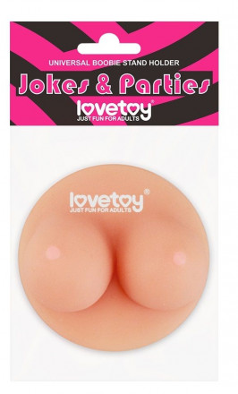 Грудь на присоске Universal Boobie Stand Holder 