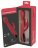 Красный вибромассажер с клиторальным отростком Rabbit Vibrator - 26,5 см. 