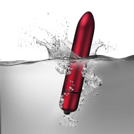 Красный мини-вибратор Rouge Allure - 16 см. 
