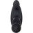 Черный вибростимулятор простаты Adam s Vibrating Triple Probe - 12,1 см. 