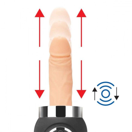 Портативная секс-машина Thrusting Compact Sex Machine c 2 насадками 