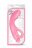 Розовый изогнутый стимулятор LUXE FREYA PINK - 17,7 см. 